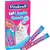 Vitakraft Cat Liquid-Snack, caja con 6 sobres. Imagen de un gato lamiendo el snack desde el sobre. Texto visible: bajo en calorías, sin colorantes ni conservantes, sabor salmón.