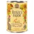 Rosie's Farm Sunny Summer Menu Turkey with Quail, ADULT, 400g, grain-free recipe tin with cat illustration and flowers on label