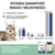 Porównanie składu: białko 11% zdobycz, 13% Schesir; tłuszcz 3% zdobycz, 1% Schesir; węglowodany 1% zdobycz, 0,7% Schesir; wilgotność 83,5% zdobycz, 83% Schesir. Opakowania Schesir widoczne.