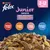 Purina Felix Junior Fantastic, vhodné pre mačiatka od 2 do 12 mesiacov, varianty: hovädzie v želé, kuracie v želé, losos v želé, sardinka v želé. Malé, mäkké kúsky v želé. Purina Felix Junior Fantastic, vhodné pre mačiatka od 2 do 12 mesiacov, varianty: hovädzie v želé, kuracie v želé, losos v želé, sardinka v želé. Malé, mäkké kúsky v želé.