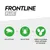 Frontline Plus kills fleas, kills ticks, and stops flea eggs from hatching in the home, as shown by icons and text.