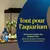 Tetra AquaSafe et TetraMin Flakes à côté de l’aquarium. Texte : Tout pour l’aquarium. Découvrez l’univers des produits Tetra : aliments, produits d’entretien, aquariums et accessoires.