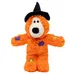 KONG WildKnots Halloween boszorkány maci kutyajáték - kb. H 22 x Sz 12 x M 18 cm
