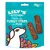 Lily's Kitchen Gobble Up Turkey Strips päärynällä, 70 g. Kaksi kaistaletta on kuvattu pakkauksen vieressä. Lily's Kitchen Gobble Up Turkey Strips päärynällä, 70 g. Kaksi kaistaletta on kuvattu pakkauksen vieressä.