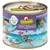 Консерва GranataPet DeliCATessen, Limited Summer Edition, Huhn & Thunfisch. Видими надписи: Made in Germany, Ohne Getreide, Ohne Tierversuche, гранат, мида, сьомгово масло.