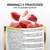 Tekst: MINIMALLY PROCESSED, 100% recognizable ingredients. Sastav: tuna 55%, losos 4%, riža 15%. Prikaz komadića sirove ribe iznad pakiranja s deklaracijom na više jezika.