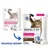 Deux sachets de croquettes Perfect Fit Adult 1+ Chats stérilisés, riche en saumon, 1,4 kg, ancien et nouveau design. Texte visible : total 5, vitalité & agilité, des muscles vigoureux.