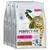 Perfect Fit Adult 1+ Katzenfutter, reich an frischem Lachs. Unterstützt Vitalität, starke Muskeln und gesunde Zähne. Mit natürlichen Präbiotika für Verdauung. Packung zeigt braune Kroketten.