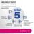 Perfect Fit Total 5: Unterstützt natürliche Abwehrkräfte, gesunde Harnwege, Verdauung, Haut und Fell sowie optimale Gewichtskontrolle. Geeignet für Adult 1+.