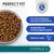 Perfect Fit. Zur Unterstützung des Darmmikrobioms. Hergestellt aus hochwertigen Zutaten. Reich an Huhn. Mit natürlichen Präbiotika. STERILE 1+. Текст на немецком языке.