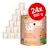 Lot de 24 boîtes WOW Saumon, 800 g chacune. Texte visible : Mit Lachs Löwenzahn + Brennnessel, 71 % poisson, 0 % céréales, ADULT. Illustration de saumon et plantes. Lot de 24 boîtes WOW Saumon, 800 g chacune. Texte visible : Mit Lachs Löwenzahn + Brennnessel, 71 % poisson, 0 % céréales, ADULT. Illustration de saumon et plantes.