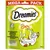 Dreamies Mega Pack cu gust de ton, 180g. Cremă la interior, crocant la exterior. Vitamine și minerale, doar 2 kcal pe bucată.