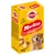 Boîte Pedigree Markies Original 500 g, texte visible : Oméga 3, Vitamine E, image de biscuits fourrés et d’un chien. Marque et nom du produit bien lisibles.