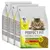 Perfect Fit Natural Vitality Adult 1+ mit frischem Huhn und Rind, 70% Protein tierischen Ursprungs, hergestellt mit natürlichen Zutaten. Verpackung zeigt Katze und Trockenfutter.