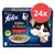 Purina Felix Effilés en Sauce, Sélection de la Campagne, 24x Portionen, ohne Farbstoffe. Sorten: Rind, Huhn, Lamm, Ente. Purina Felix Effilés en Sauce, Sélection de la Campagne, 24x Portionen, ohne Farbstoffe. Sorten: Rind, Huhn, Lamm, Ente.