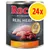 Rocco Real Hearts Chicken, 800 g, con cuori di pollo interi. Confezione da 24x. Testo visibile: 'WITH WHOLE CHICKEN HEARTS', 'Chicken Huhn Poulet'.