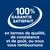 100 % garantie satisfait en termes de qualité, de consistance et de goût, ou nous vous remboursons