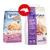 Cambio de envase: arena aglomerante para gatos Tigerino Nuggies, aroma baby powder, 14 L. Nuevo diseño con texto en inglés: Natural Clay Clumping Litter, XL-Grain, eco-friendly.