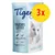 Tigerino Silicate Litter Classic Sensitive 5L, 3x. Tekstit: light & economical, stops odours before they arise, inhibits bacterial growth, dust-free. Valkoinen kissa pakkauksessa. Tigerino Silicate Litter Classic Sensitive 5L, 3x. Tekstit: light & economical, stops odours before they arise, inhibits bacterial growth, dust-free. Valkoinen kissa pakkauksessa.