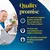 Quality promise: IFS Food certified production, all food and care products manufactured in Germany, complete use of renewable energy.