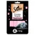 Sheba Creamy Snacks Salmon, 4 x 12g. Black pack with pink accents and a grey cat image. Visible text: Sheba, Creamy Snacks, Salmon, 4 x 12g.