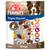 Triple Flavour rings, 2 in 1 play and chew, with chicken, pork, duck and beef flavours. Suitable for medium to large pets over 10kg. Pack weight 120g.