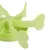 Green plastic toy with bone-shaped arms, suitable for interactive play.