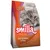 Упаковка корма для кошек Smilla Adult XXL-Krokette Geflügel, 1 кг, для крупных пород. Видна фотография кошки и надписи на немецком языке.