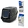 Komplettset: Toilette marmor - schwarz-weiß / schwarz + 2 extra Filter + 12 Bag it Up