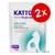 Kattovit Feline Diet Gastro, 2x1250g. Texte en allemand : Magen-Darm Bauchspeicheldrüse, fettarm und leicht verdaulich, hoher Elektrolytgehalt. NEU mehr Inhalt.