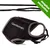 Black harness with grey trim and a patch reading 'Gentleman', shown with matching lead. Green corner label states 'zooplus exclusive'.