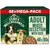 James Wellbeloved adult mixed selection with rice, 48 pack of 90g portions, mega-pack. Image shows food pieces with vegetables.