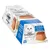 Purina Gourmet Revelations mousse with ocean fish, topped with sauce. Packaging shows product image and white cat. Contains 4 portions.