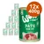 Wow Cat Premium Paté Kyckling Pur, spannmålsfri, Made in Germany, 12x400g burkar. Köttandel 99%.
