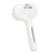 kooa white device with LED display, on/off switch and rotary knob. Ergonomic handle with slot for accessories.