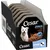 Cesar Junior with tender turkey & veal, supports the growth of puppies. Several trays visible in black packaging. Cesar Junior with tender turkey & veal, supports the growth of puppies. Several trays visible in black packaging.