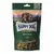 Sachet de friandises Happy Dog Soft Snack Montana, cheval. Texte visible : Made in Germany, sans conservateurs ajoutés, sans céréales, sans sucre ajouté. Illustration de chien.