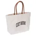 TIAKI "Cat Mom" Canvas Shopping Bag - 1 Bag