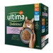 Ultima Cat Sterilized 8 x 85 g Umido per gatto - Mix II (pollo, manzo, tonno, pesce di mare)