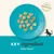 Key ingredient tuna fillet, 100% natural ingredients, shown as small cubes on a blue plate with a cat icon