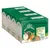 Confezione multipla James Wellbeloved Grain Free Adult per gatti, 12x85g, con immagini di due gatti e crocchette. Testo visibile: 'Grain Free', 'Adult', '1–7 years', 'Turkey in Gravy'.