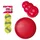 S (frisbee, Kong Classic S, 3 balles de tennis M)