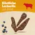 Köstliche Leckerlis mit Rind, dargestellt mit roten Kuh-Symbol und Zutaten wie Blaubeeren und Getreide.