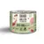 Консерва MAC's Lamm & Pute за котки, агнешко и пуешко. Надписи: SUPER FOOD for Cats, GRAINFREE, HIGH MEAT CONTENT, Made in Germany, ADULT. Изображения на месо и котка.