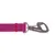 Rote und blaue Leine mit silbernem Metallkarabiner, Aufschrift 'RUFFWEAR' auf dem Karabiner sichtbar.