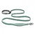 Ruffwear hondenriem met handvat, metalen musketonhaak en verstelbare lus. Materiaal: textiel en metaal. Merknaam Ruffwear zichtbaar op de riem. Ruffwear hondenriem met handvat, metalen musketonhaak en verstelbare lus. Materiaal: textiel en metaal. Merknaam Ruffwear zichtbaar op de riem.