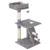 zooplus Basics Scratching Tree - Small - Grey