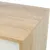 Close-up view of a wooden surface with light oak look and smooth finish.