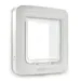 Gatera grande SureFlap con microchip - Accesorio: Túnel de extensión SureFlap microchip gat flap, blanco