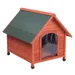 Hundehütte Spike Comfort - Größe L: B 84 x T 101 x H 87 cm